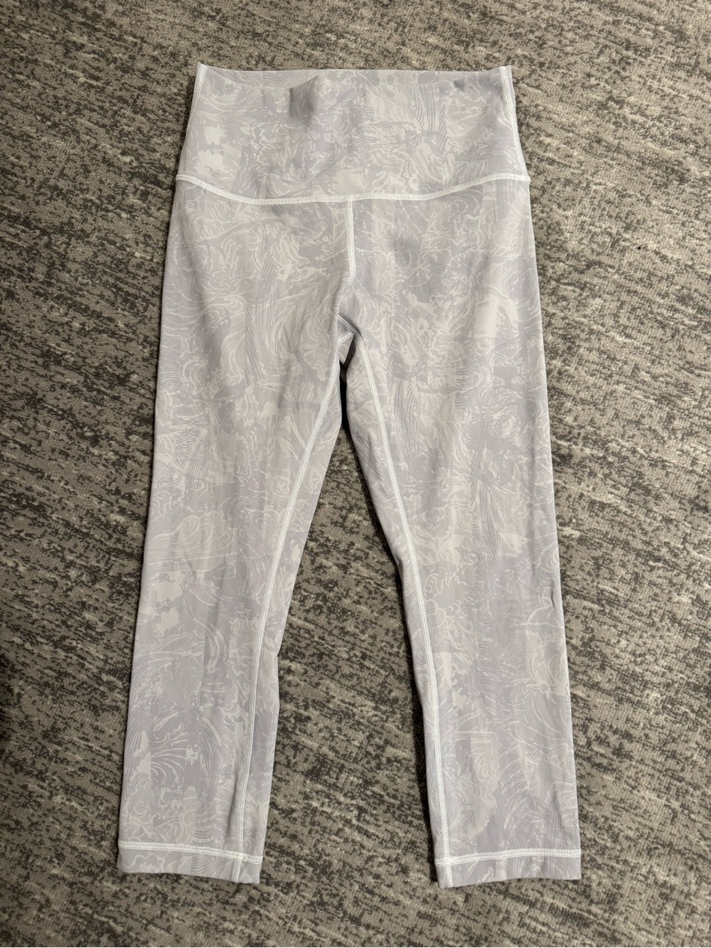 Cropped Printed Lululemon Leggings